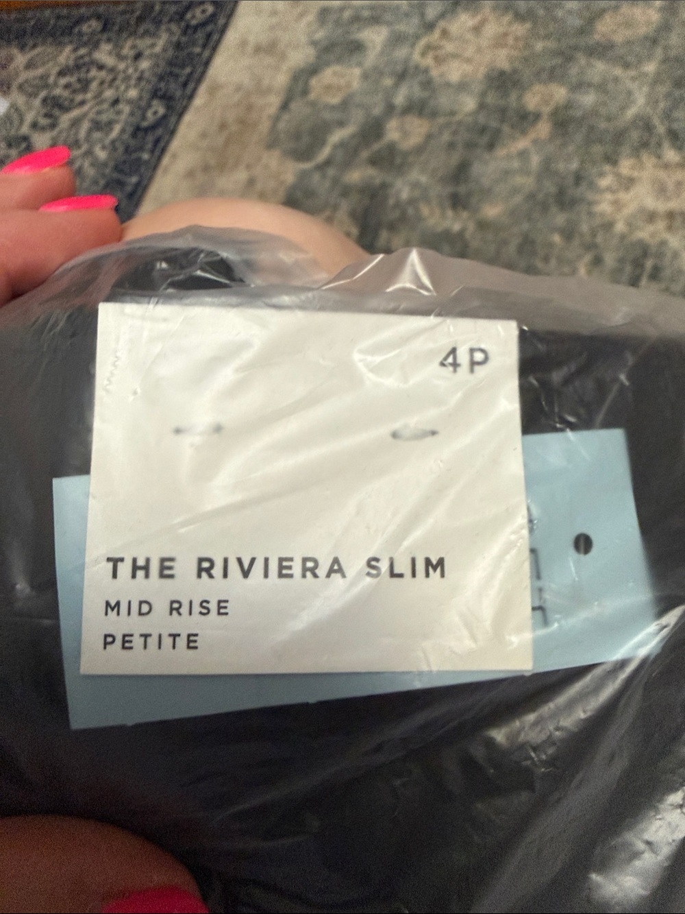 LOFT Black Cropped Riviera Slim Ankle Pants - Picture 4 of 5
